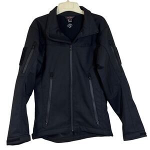 Tru-Spec Small Women’s Black Tactical Softshell Jacket w/ Sleeve Loop